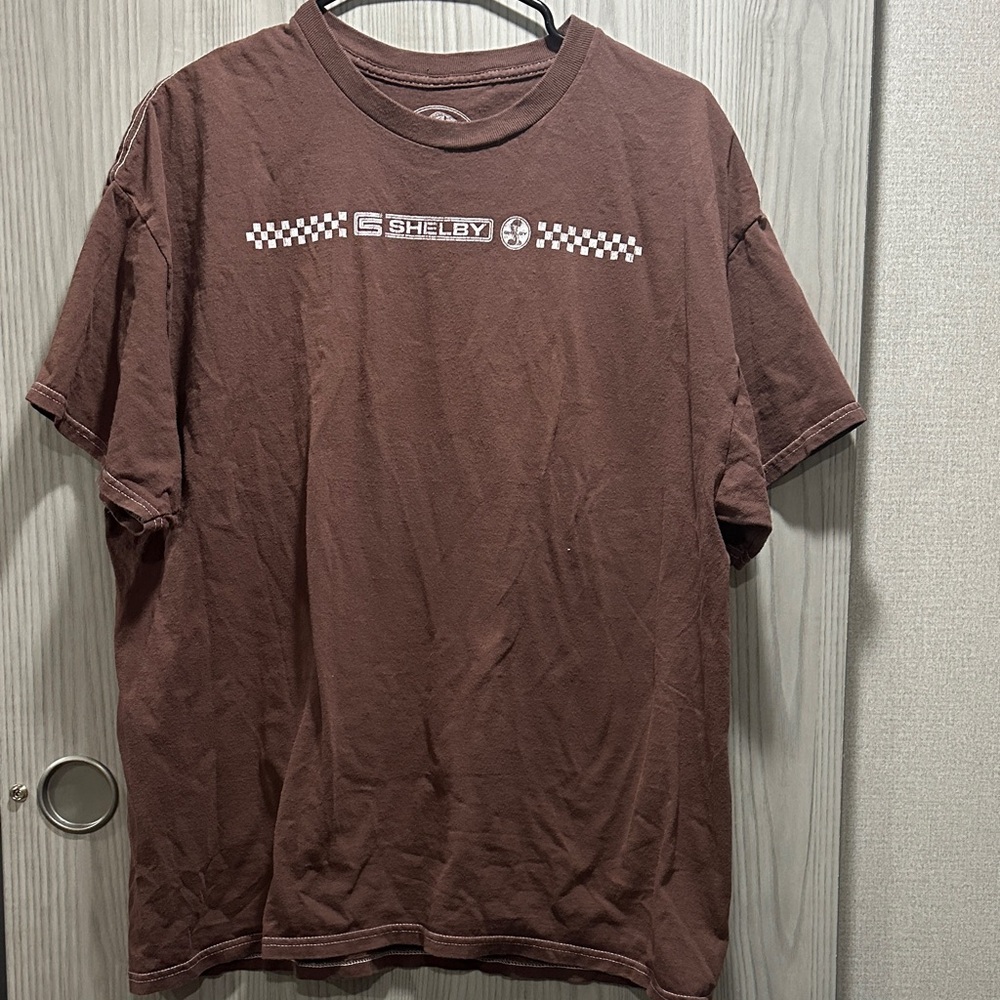 Shelby Chocolate Brown Short Sleeve Tee